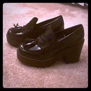 Grunge Mossimo Supply Chunky Heel Shoe
